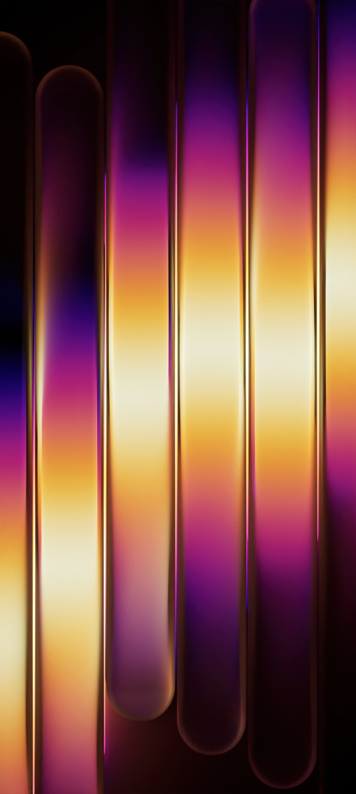 Vertical light bars with color gradient - Wallpapers for Xiaomi 15 in 1200x2670 resolution