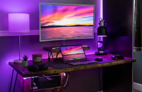 WSXGA+ wallpapers (1680x1050): workspace, room, desk, laptop