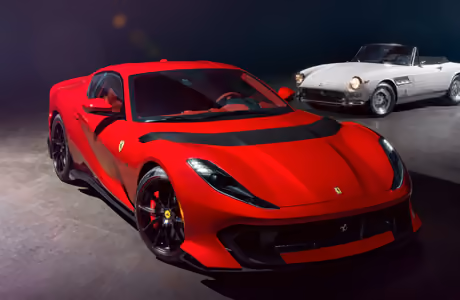 Cars wallpapers: Ferrari 812 Competizione, roadster, coupe, supercar