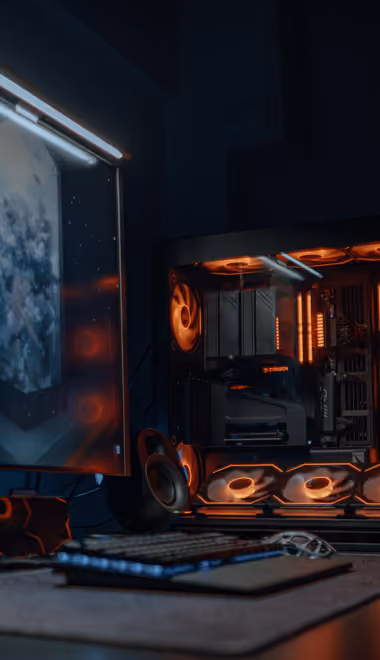 Technology wallpapers: pC components, room, RGB, gaming