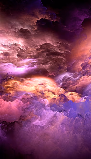 Liquid Paint wallpapers for Xiaomi smartphones (1220x2608): swirl, clouds, nebula, sky