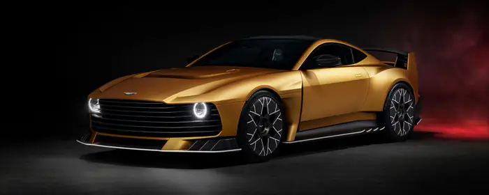 Обои машины: Aston Martin Valiant, золото, суперкар, карбон