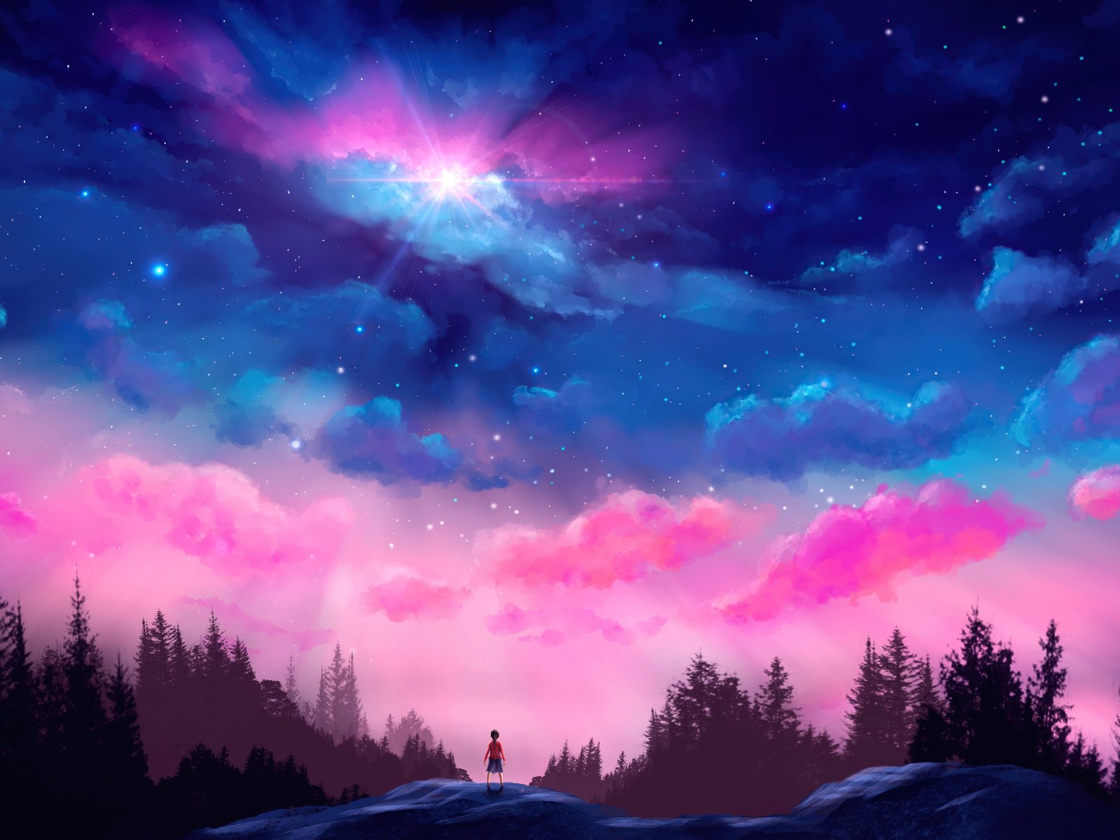 Fabulous pink sky - UXGA wallpapers in 1600x1200 resolution