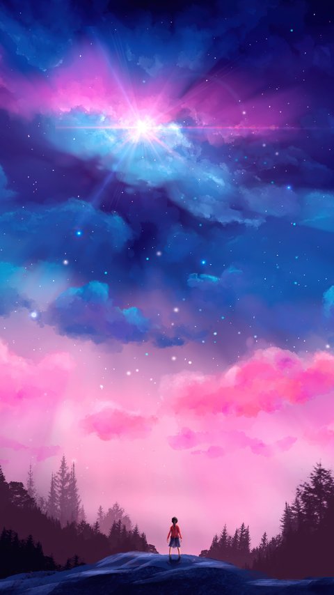 Fabulous pink sky - Wallpapers for LG/ASUS in 480x854 resolution