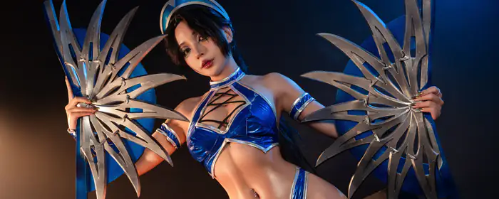 5K2K UltraWide 21:9 fighter wallpapers (5120x2160): cosplay, Umeko J, Kitana, Mortal Kombat