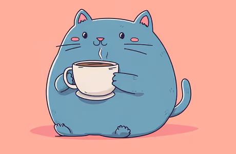 Steam Wallpapers for iPad Pro 11″ (2388x2388): cat, coffee, cup, minimalism