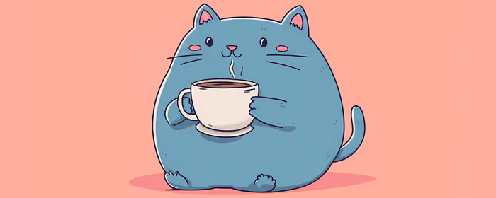 UltraWide 32:9 Coffee wallpapers (5120x1440): cat, coffee, cup, minimalism