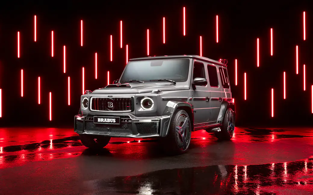 Mercedes-Benz G 63 AMG in Brabus 900 body kit — desktop and phone wallpaper, free download
