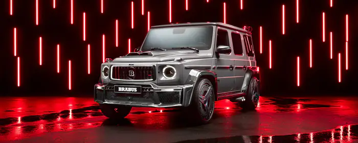 UltraWide 32:9 обои блеск (3840x1080): Mercedes-Benz G 63 AMG, Внедорожник, обвес, карбон