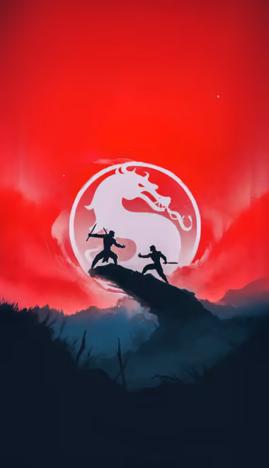 Обои игры: Mortal Kombat, Саб-Зиро, Scorpion (MK), битва