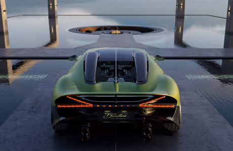 Обои машины: Bugatti Brouillard, роскошь, гиперкар, карбон