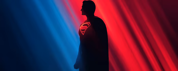 UltraWide 21:9 wallpapers (2560x1080): Superman, silhouette, cloak, DC Comics