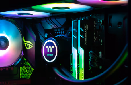 Обои технологии: компьютер, RGB, кулер, оперативная память