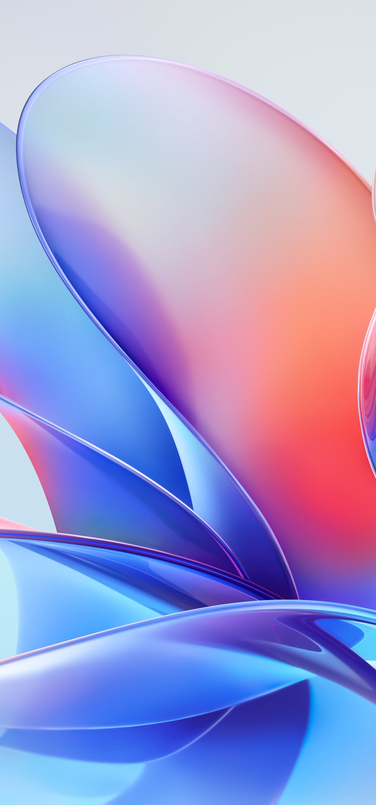 Soft flowing layers - Wallpapers for Xiaomi 17/17 Pro in 1220x2608 resolution