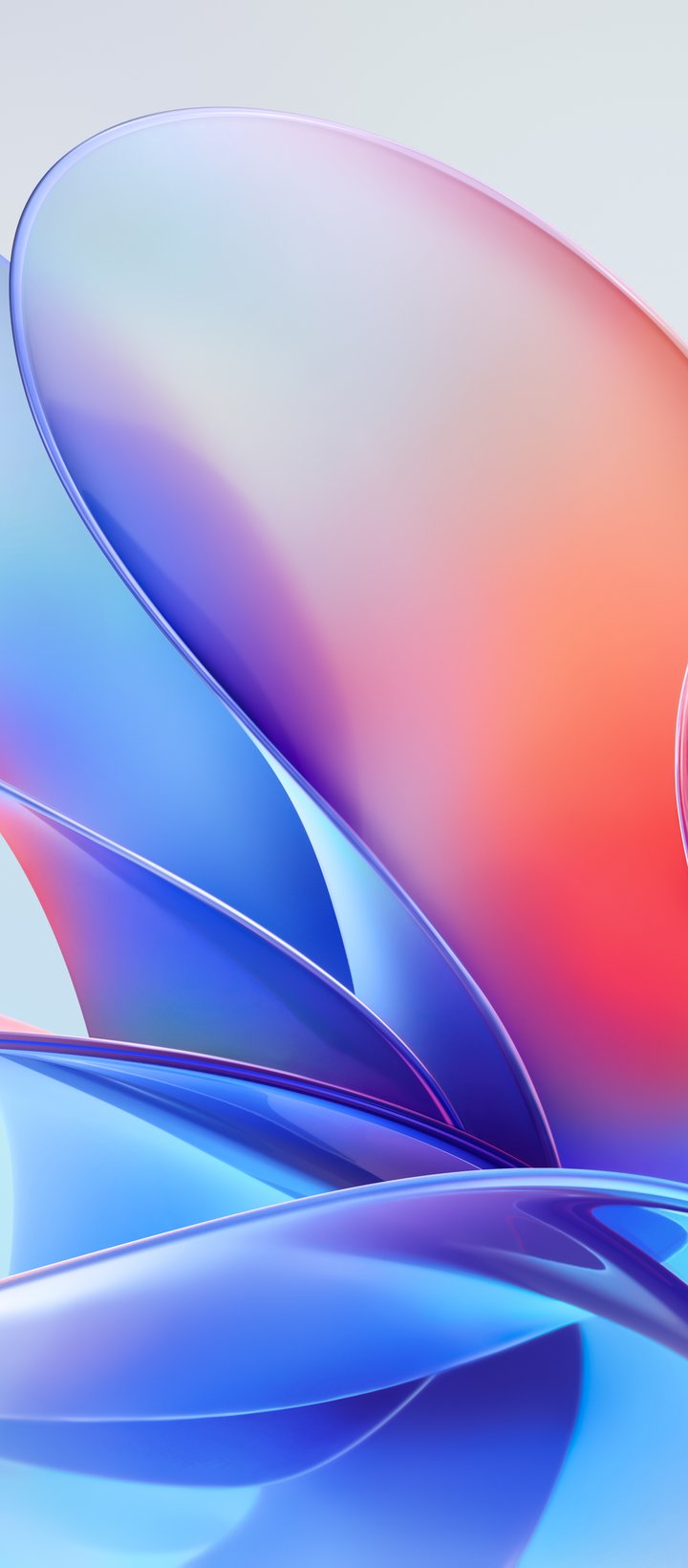 Soft flowing layers - Wallpapers for Xiaomi Redmi 14C, POCO C71/C75/M7, Infinix Note 8 in 720x1640 resolution