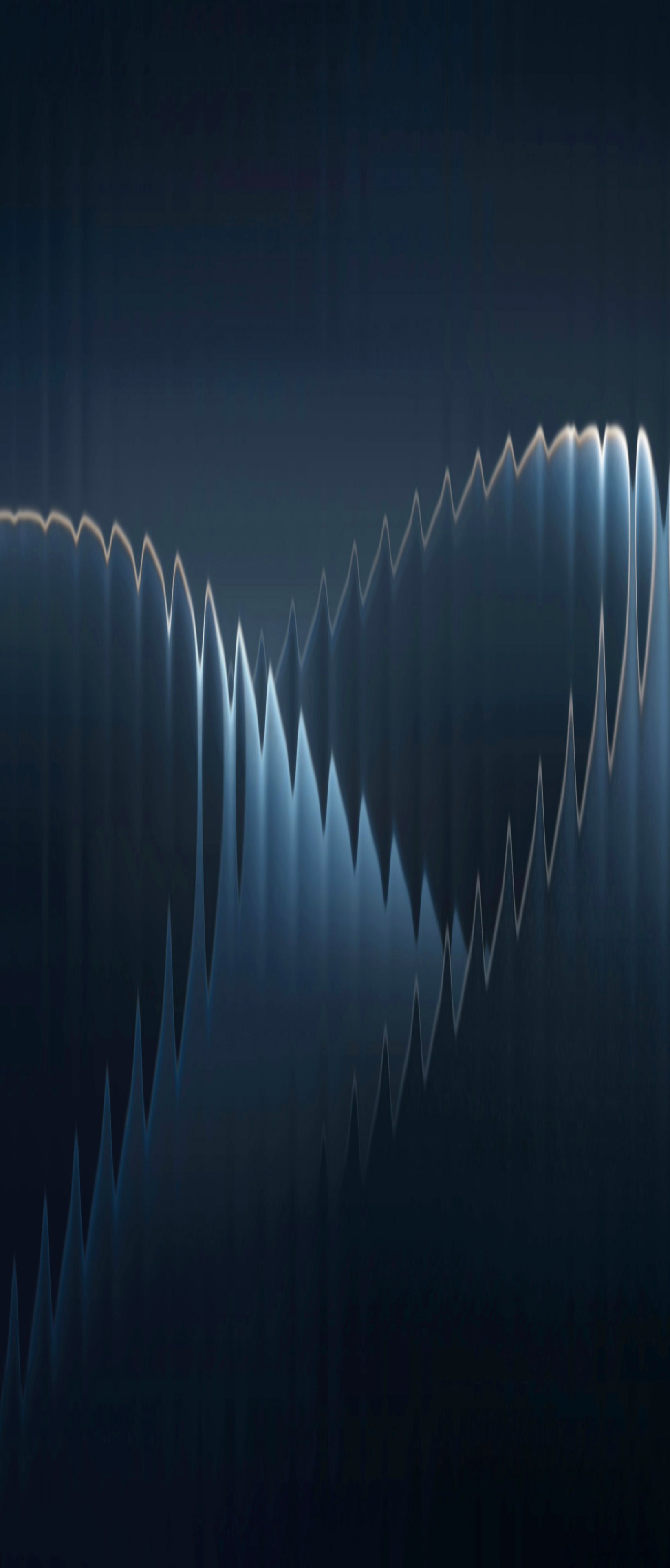 Glitch waves - Wallpapers for Sony Xperia 1/Xperia 1 III/Xperia PRO-I in 1644x3840 resolution