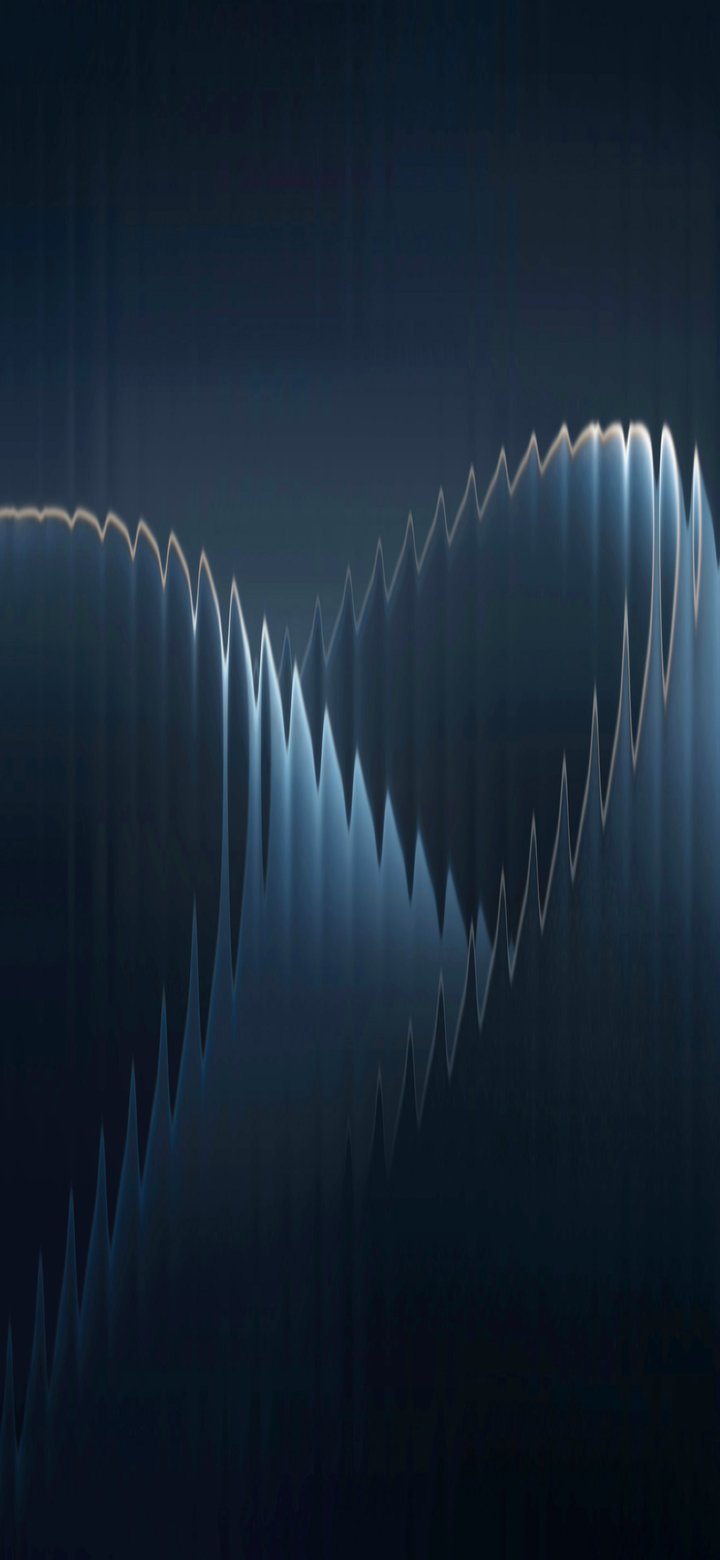 Glitch waves - Wallpapers for Samsung Galaxy A11/A20e/A20/M11, Xiaomi Redmi 9A/9C, POCO C40 in 720x1560 resolution