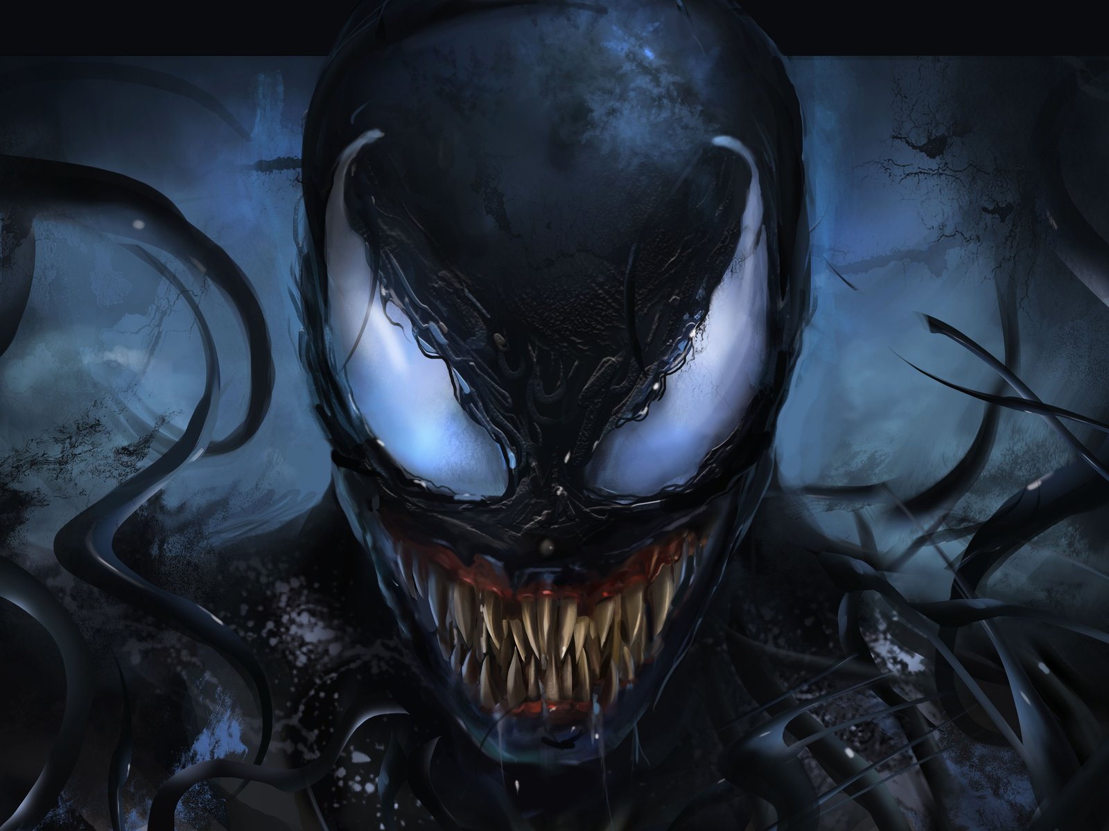 Marvel's Venom with Sharp Teeth - UXGA wallpapers in 1600x1200 resolution