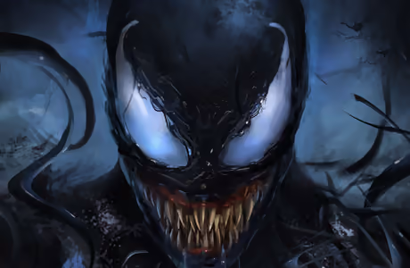 Обои агрессия для Samsung Galaxy Tab (1340x1340): Веном, Marvel, комикс, монстр