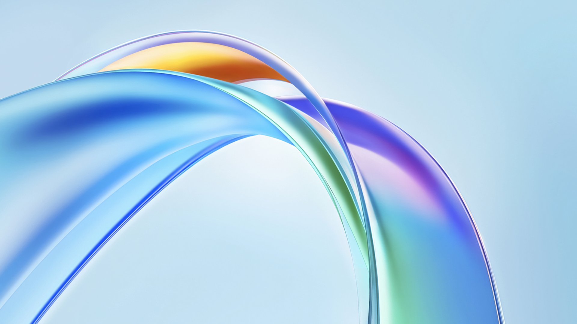 Curved translucent ribbons - Full HD wallpapers in 1920x1080 resolution