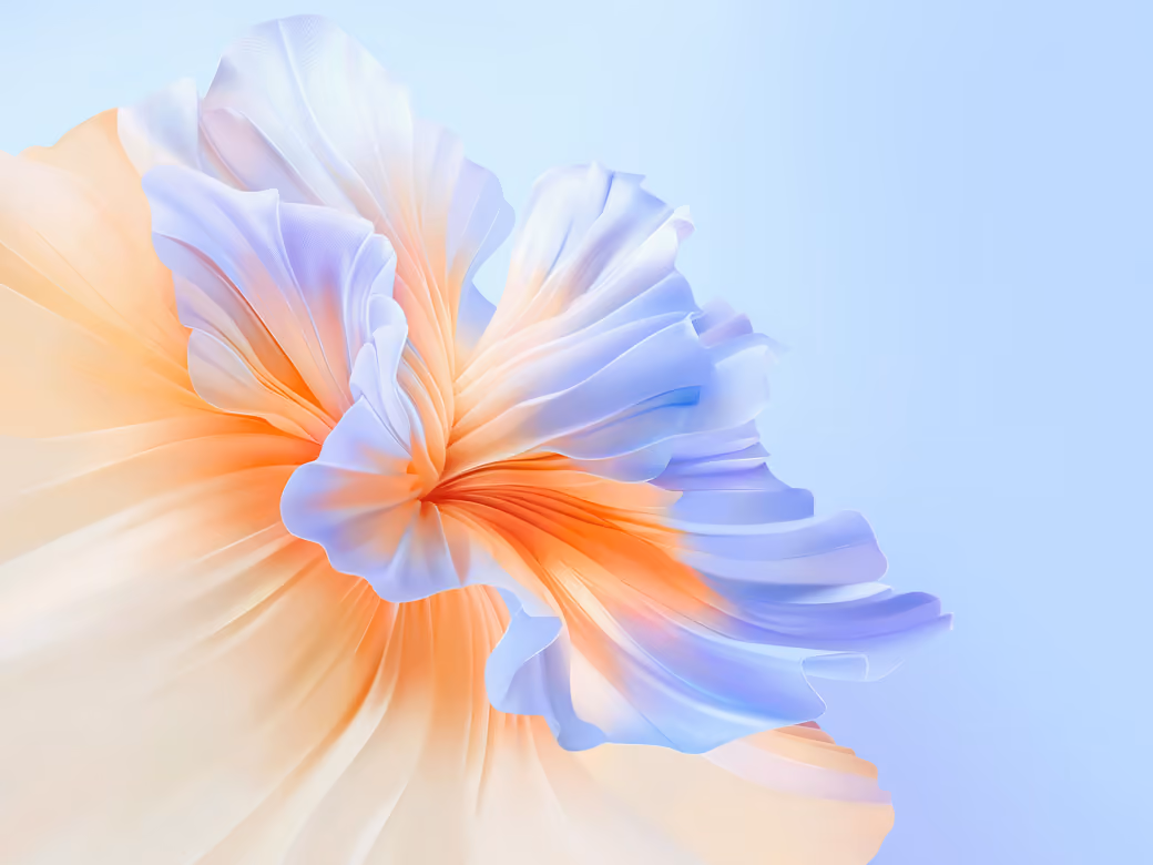 Flowing fabric abstraction - Wallpapers for LG/ASUS in 480x854 resolution