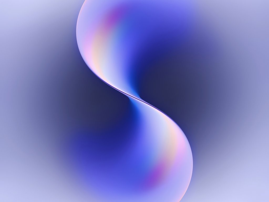 Blue Abstract Twisted Shape - XVGA wallpapers in 1024x768 resolution