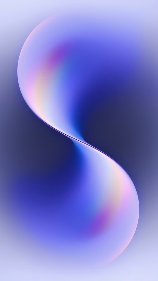 Blue Abstract Twisted Shape - Wallpapers for Samsung, HTC, Sony in 540x960 resolution