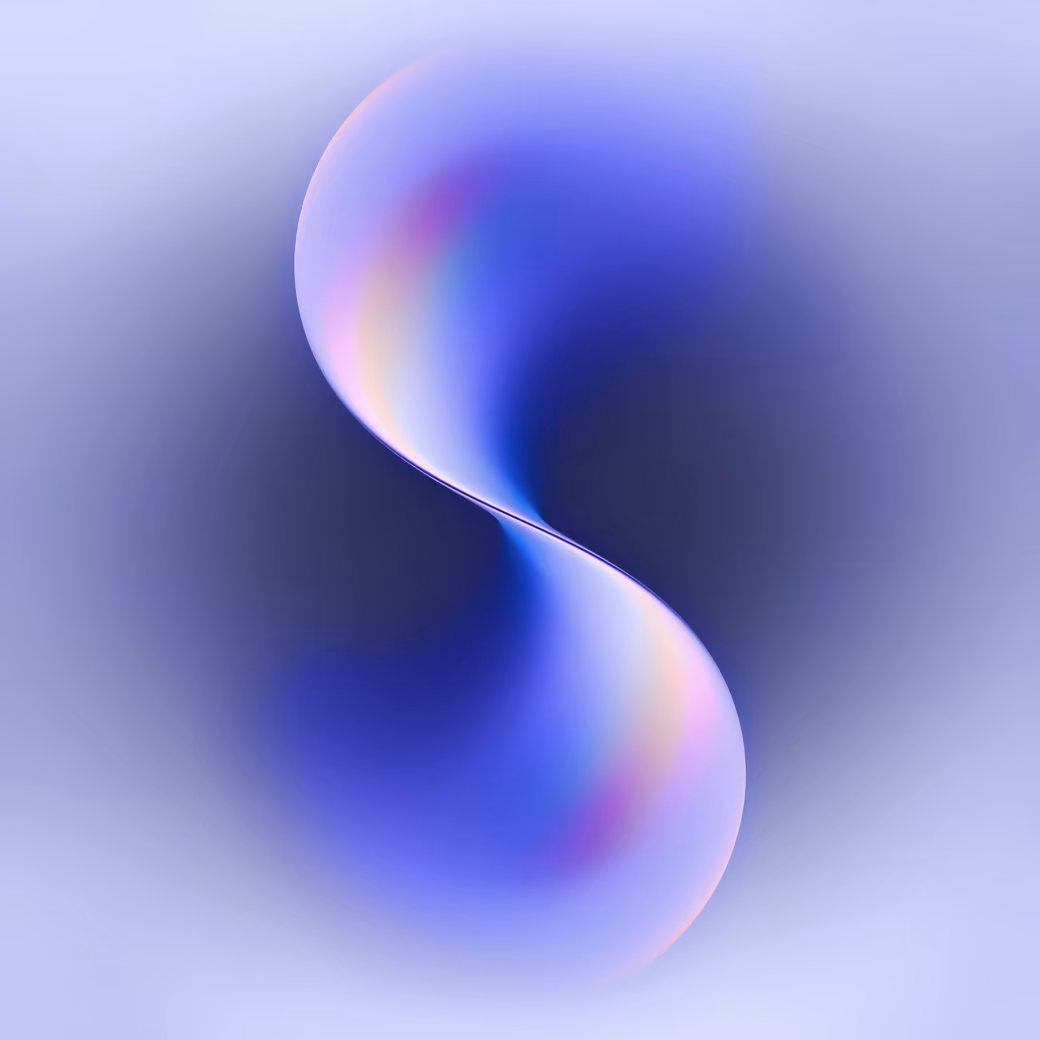Blue Abstract Twisted Shape - Wallpapers for Samsung Galaxy A13/A14/A53, Realme 12 Pro 5G, POCO M5 in 1080x2408 resolution