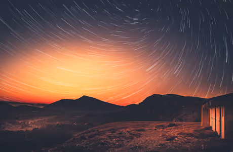 SXGA Long exposure wallpapers (1280x1024): stars, light trails, sunset, sky