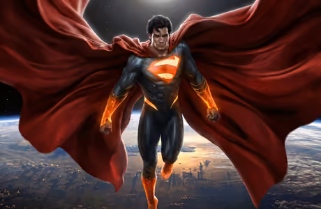 Earth Wallpapers for iPad Pro 10.5″ (2224x2224): Superman, cloak, Earth, Moon