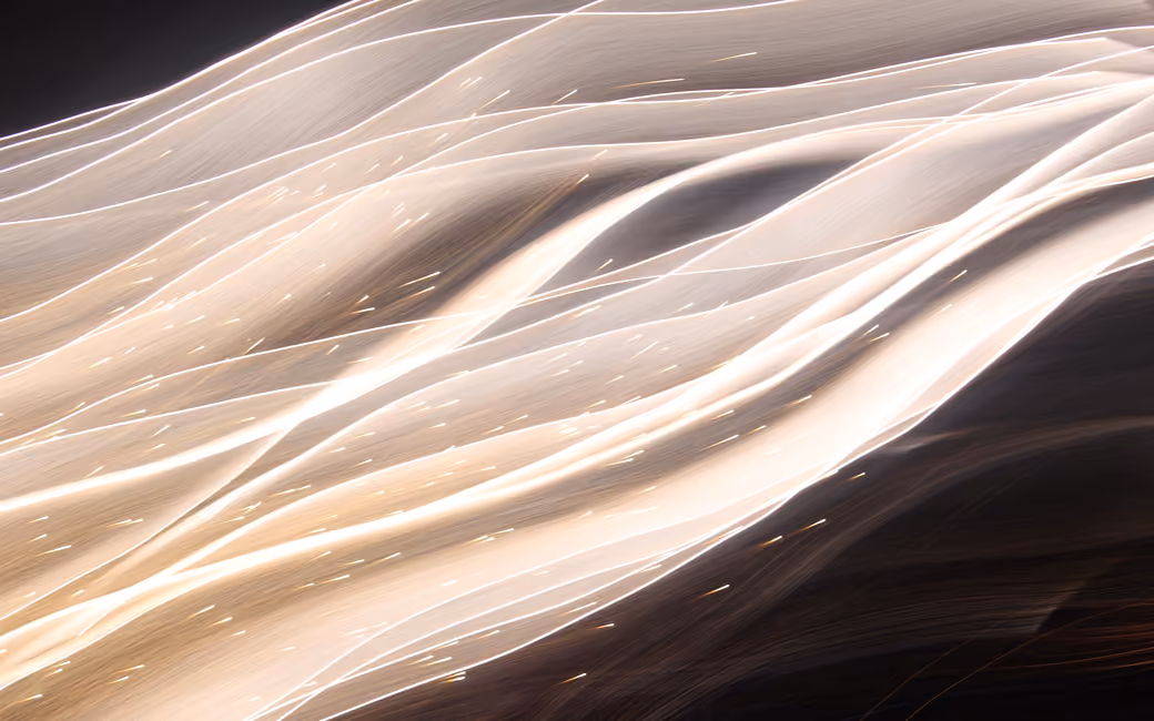 Bright light waves — desktop and phone wallpaper, free download