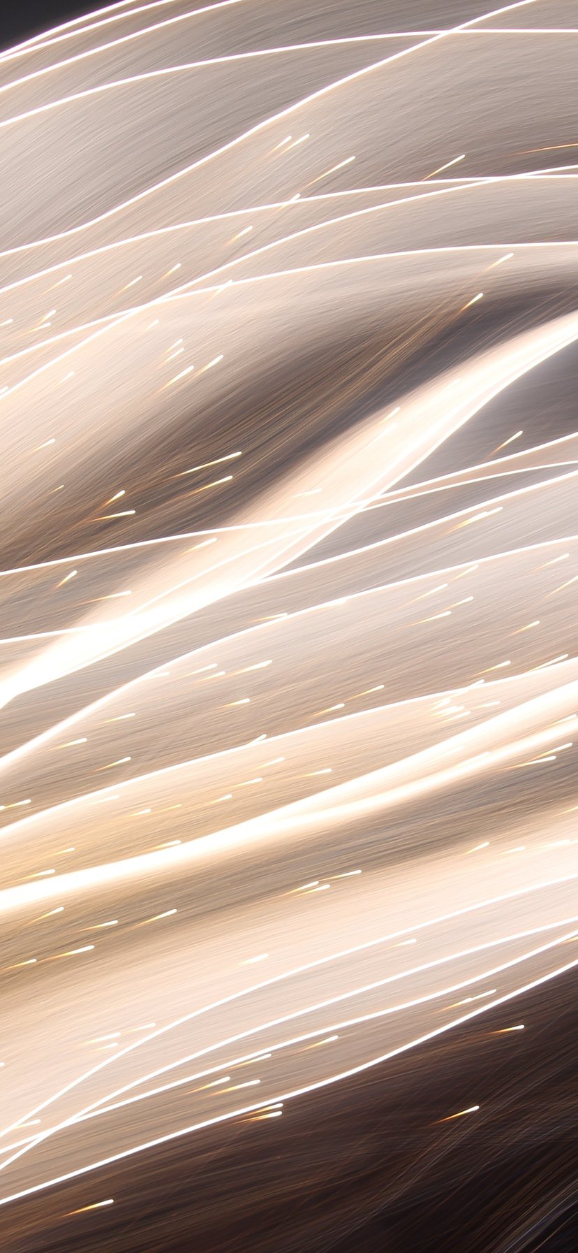 Bright light waves - Wallpapers for iPhone 11/XR in 828x1792 resolution