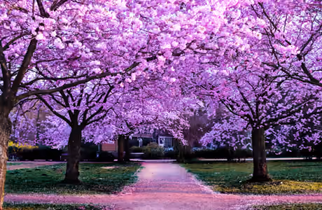 WSXGA+ Serenity wallpapers (1680x1050): cherry blossoms, sakura, spring, park