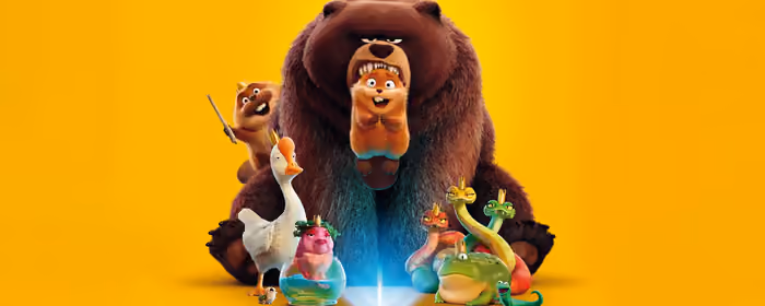 UltraWide 32:9 Device wallpapers (3840x1080): Hoppers, poster, cartoon, bear