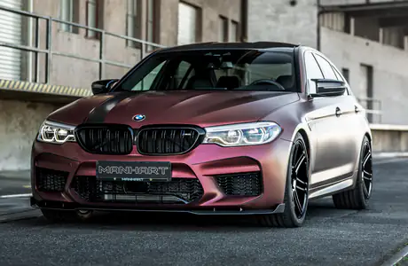 Обои Manhart для Samsung Galaxy Tab (1920x1920): BMW M5, Manhart, обвес, карбон