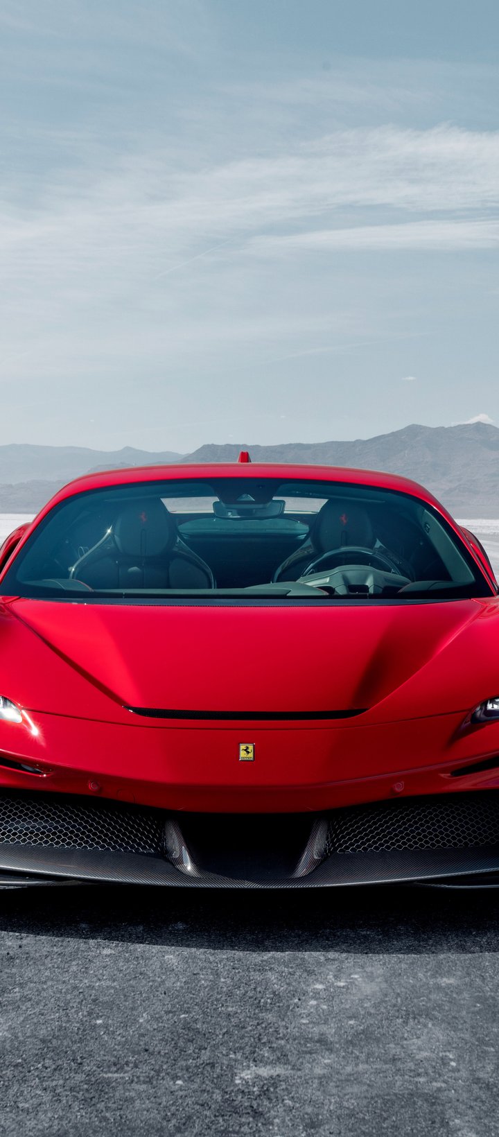Ferrari SF90 Stradale front view - Wallpapers for Xiaomi Redmi 14C, POCO C71/C75/M7, Infinix Note 8 in 720x1640 resolution