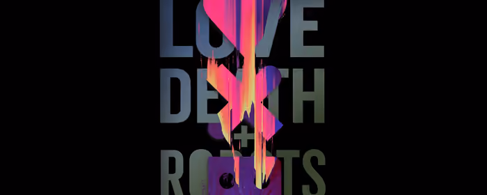 UltraWide 21:9 wallpapers (2560x1080): Love, Death & Robots, logo, glitch, heart