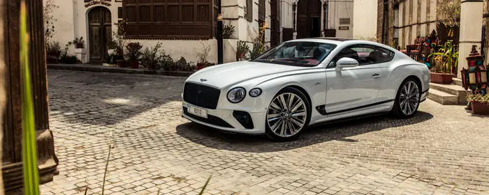 UltraWide 32:9 обои Bentley (3840x1080): Bentley Continental GT, купе, роскошь, люксовая машина