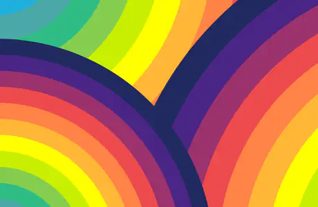 XGA+ rainbow wallpapers (1152x864): gradient, layers, rainbow, circle