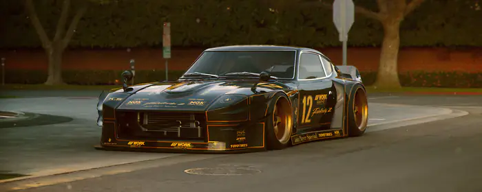 Обои машины: купе, Nissan S30, Khyzyl Saleem, обвес