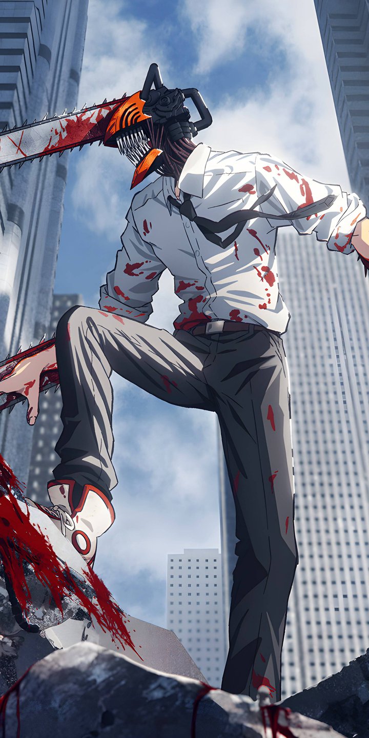 Dangie from Chainsaw Man - Wallpapers for Samsung Galaxy A03s, Xiaomi Redmi 7A, POCO C3 in 720x1440 resolution
