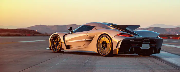 Обои машины: Koenigsegg Jesko, карбон, спойлер, гиперкар