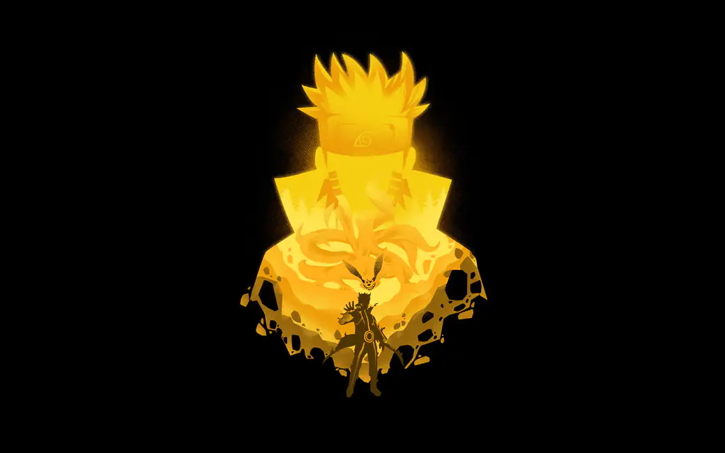 Naruto Uzumaki and Kurama — desktop and phone wallpaper, free download