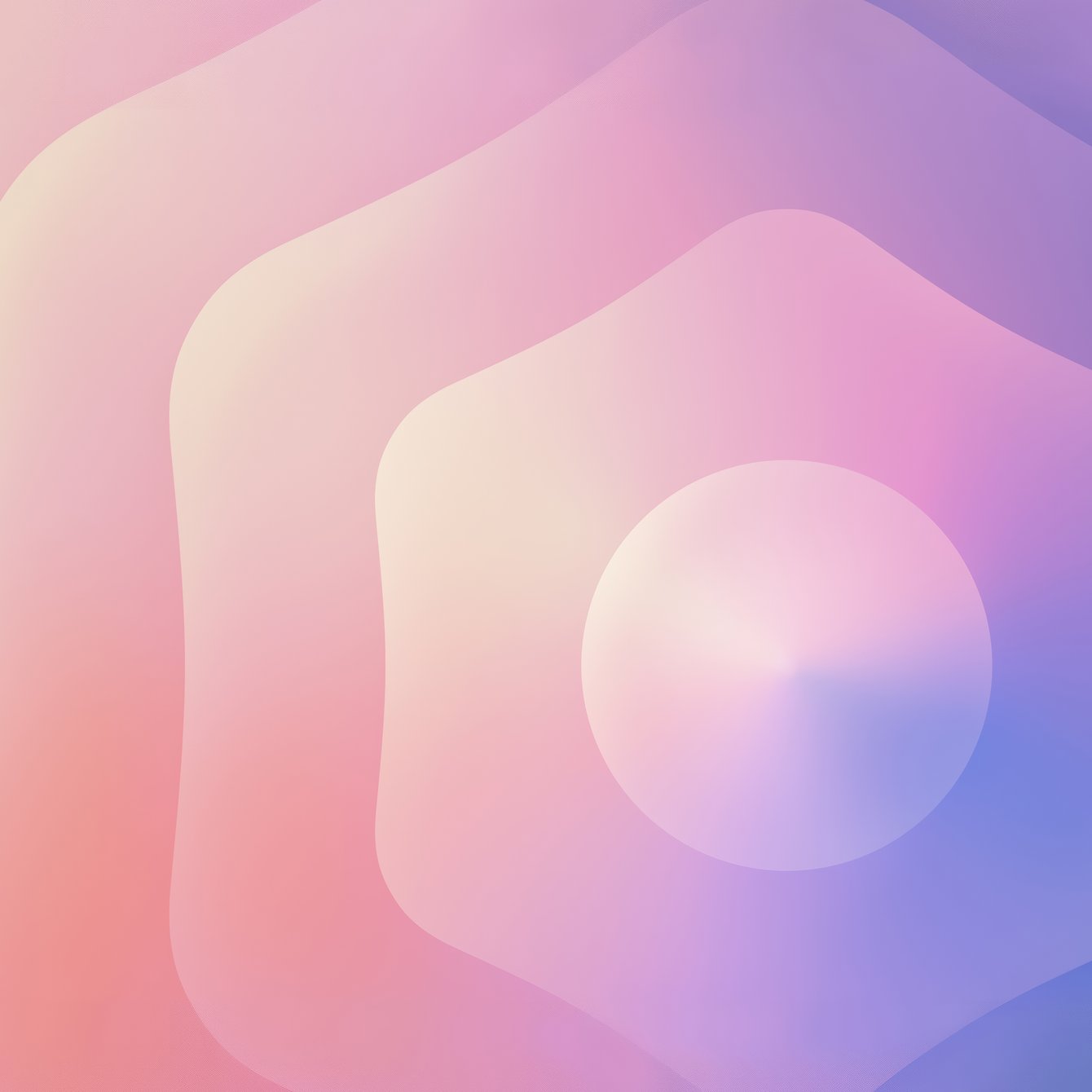 Soft gradient layers - Wallpapers for Samsung Galaxy Tab in 1340x1340 resolution