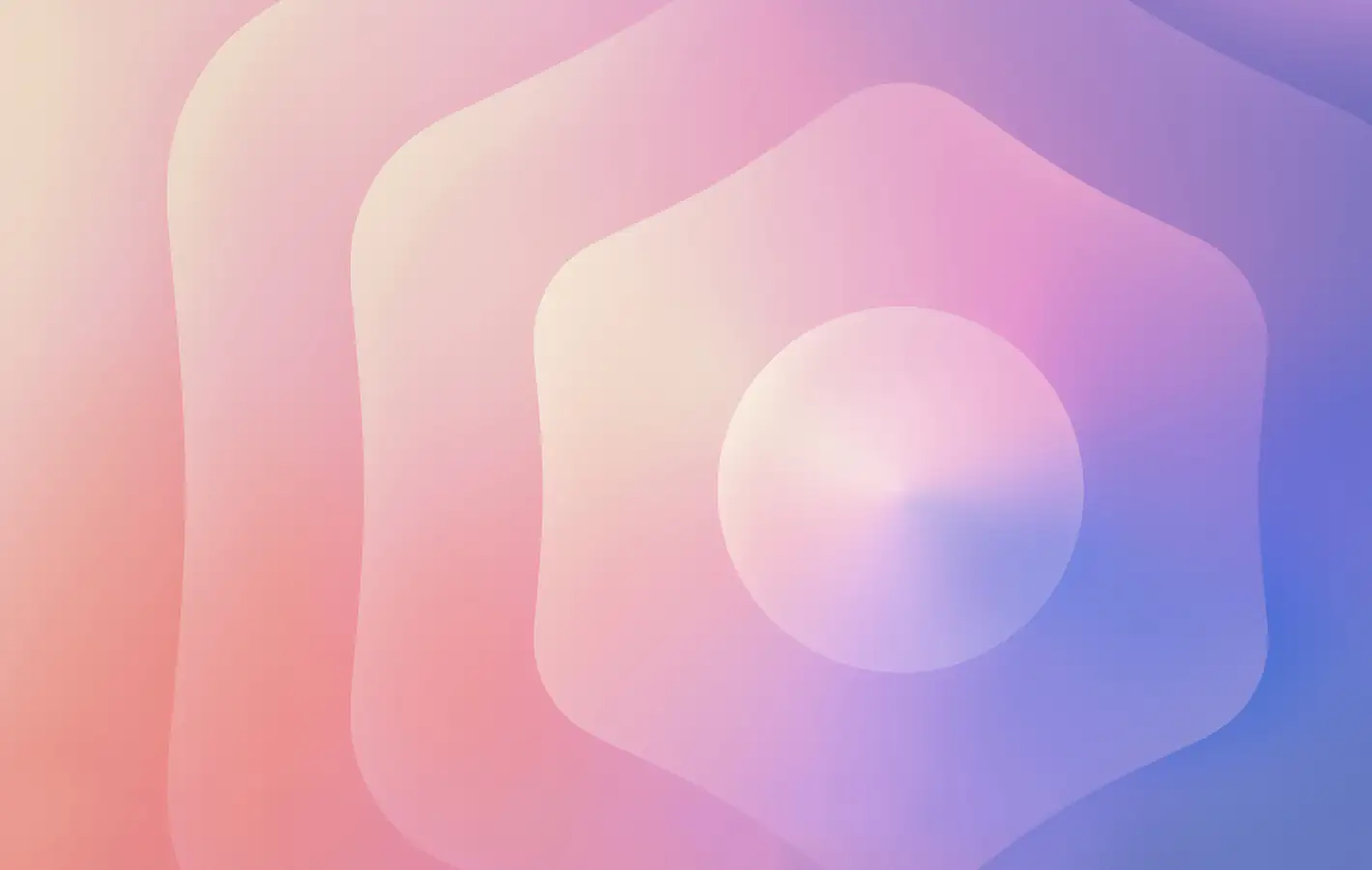 Soft gradient layers — desktop and phone wallpaper, free download