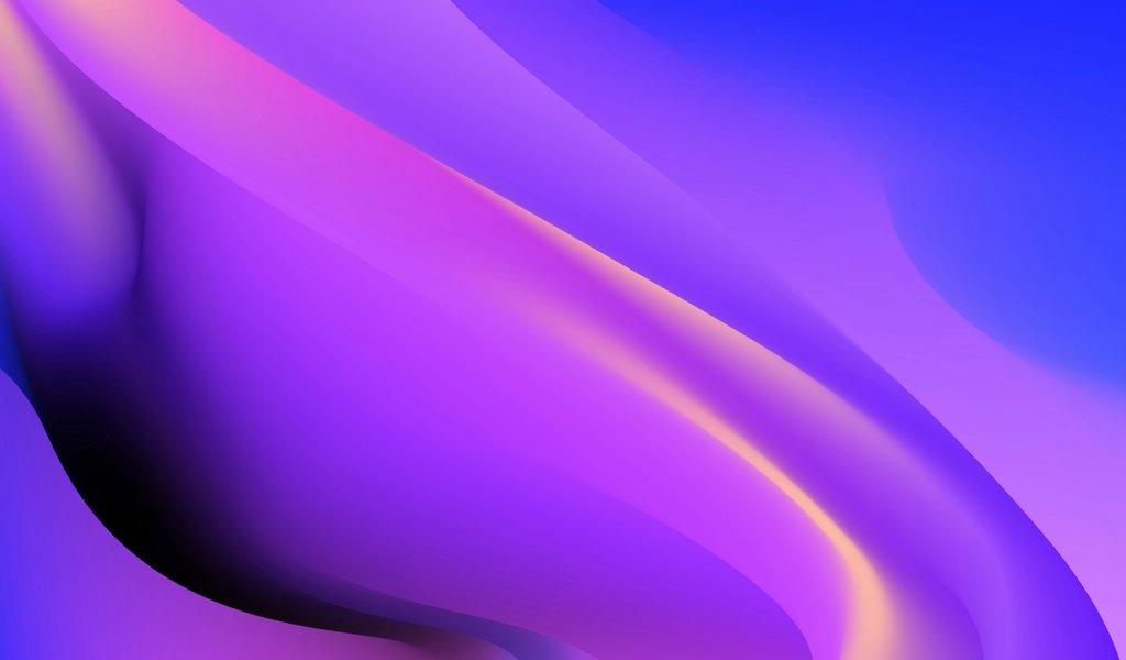 Purple Fluid Flow Abstraction - WSVGA wallpapers in 1024x600 resolution