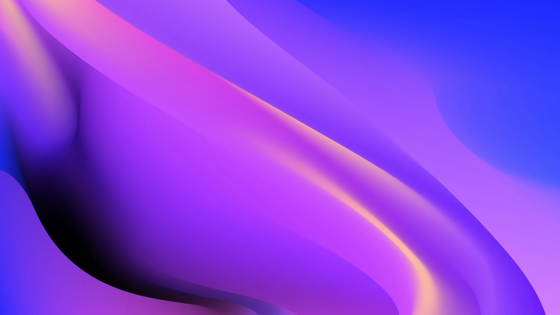 Purple Fluid Flow Abstraction - Full HD wallpapers in 1920x1080 resolution