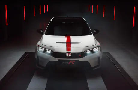 Cars wallpapers: Honda Civic Type R, sports car, garage, hatchback