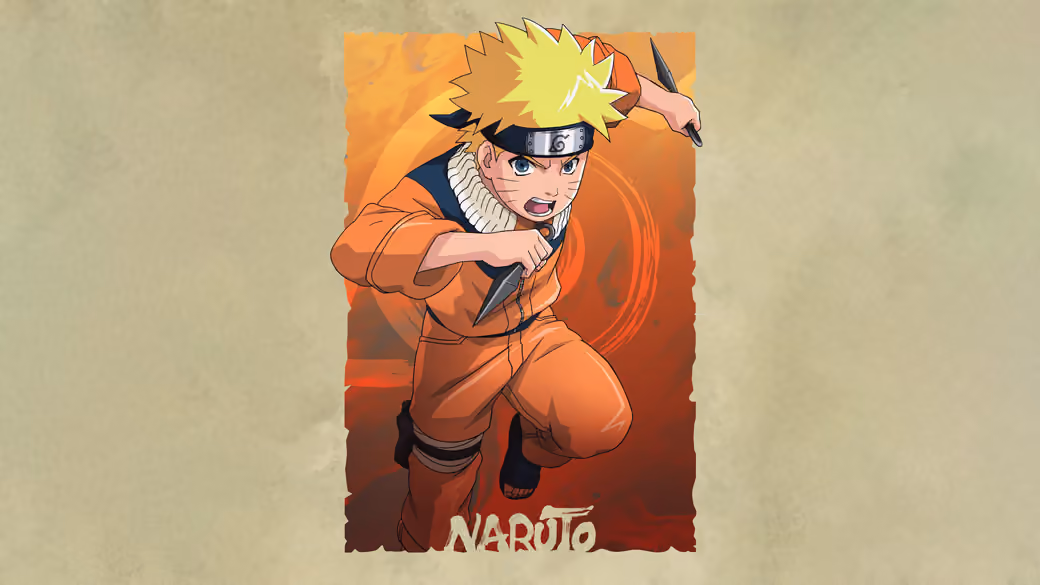 Naruto Uzumaki in battle — desktop and phone wallpaper, free download
