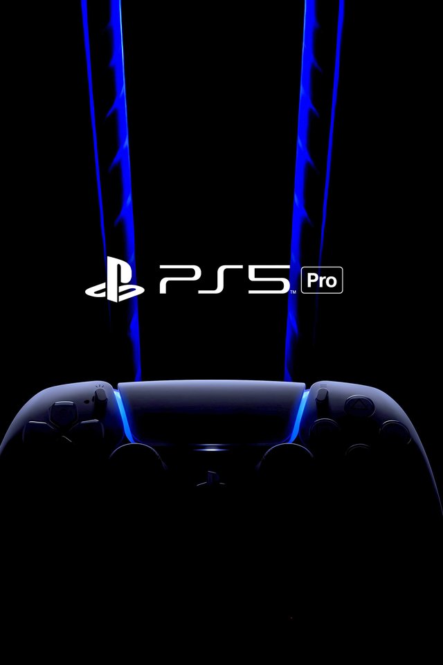 Геймпад PlayStation 5 Pro - Обои для iPhone 4/4S в разрешении 640x960